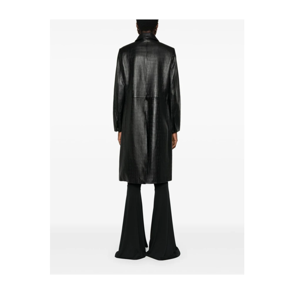 Calvin Klein Zwarte Jassen Mantels voor Vrouwen Black Dames