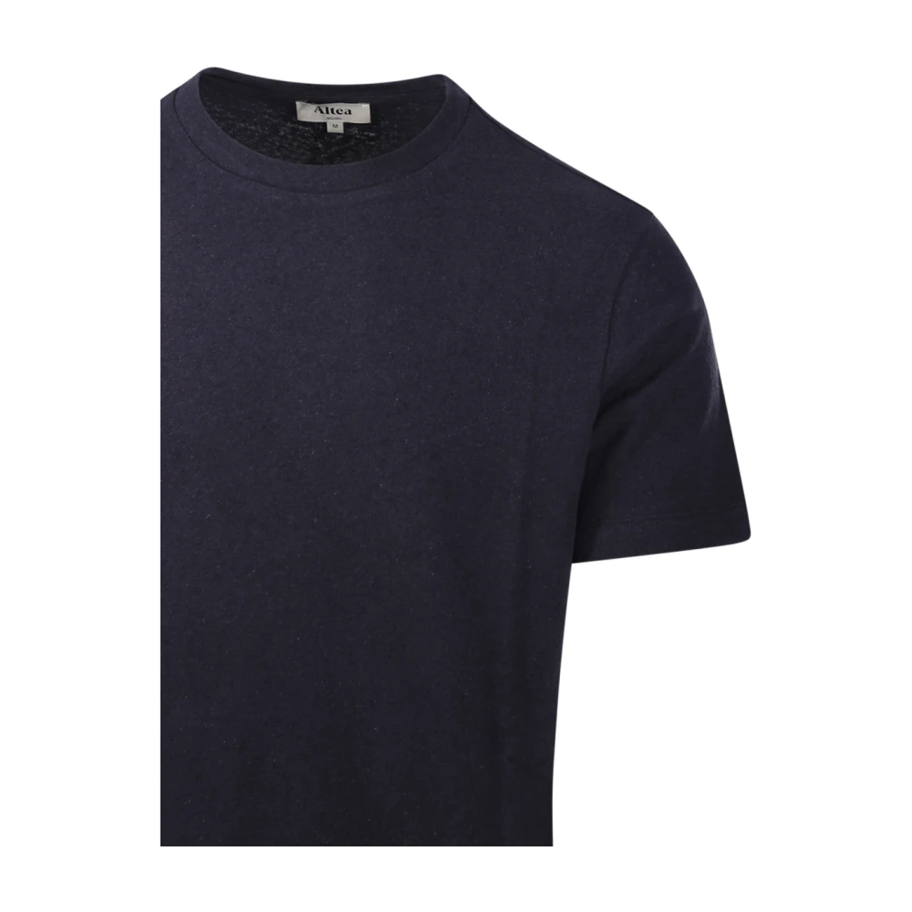 Altea Navy Lewis T-Shirt Blue Heren
