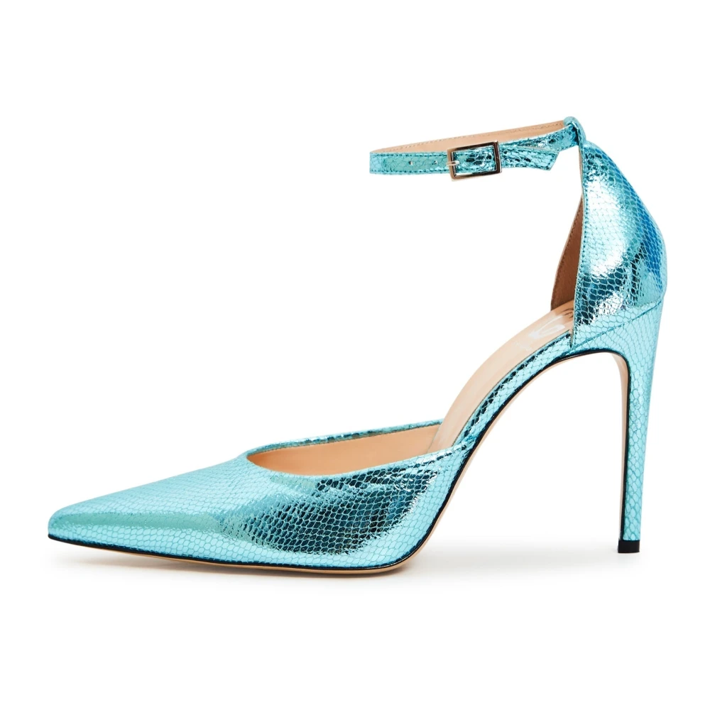Cesare Gaspari Donna Blu - Décolleté Con Tacco Alto - Shoes - 38 Eu