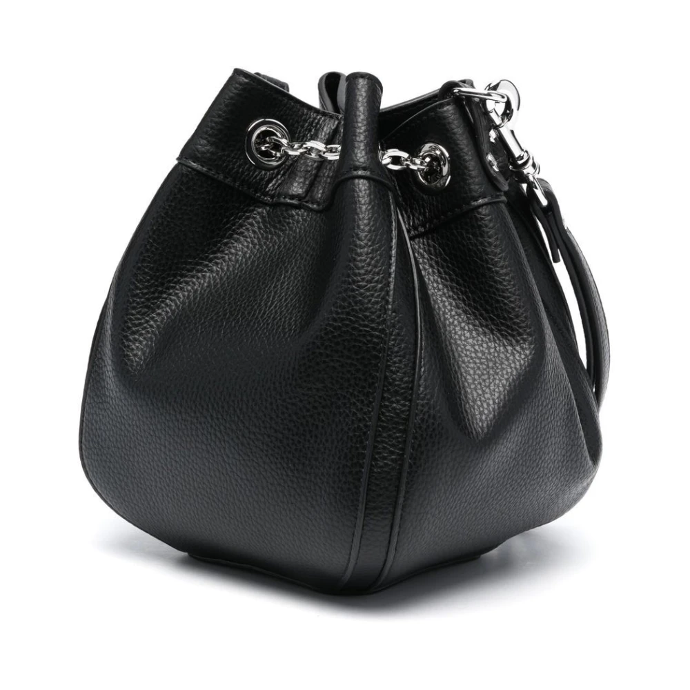 Vivienne Westwood Zwarte Imitatie Leren Chain-Link Tas Black Dames