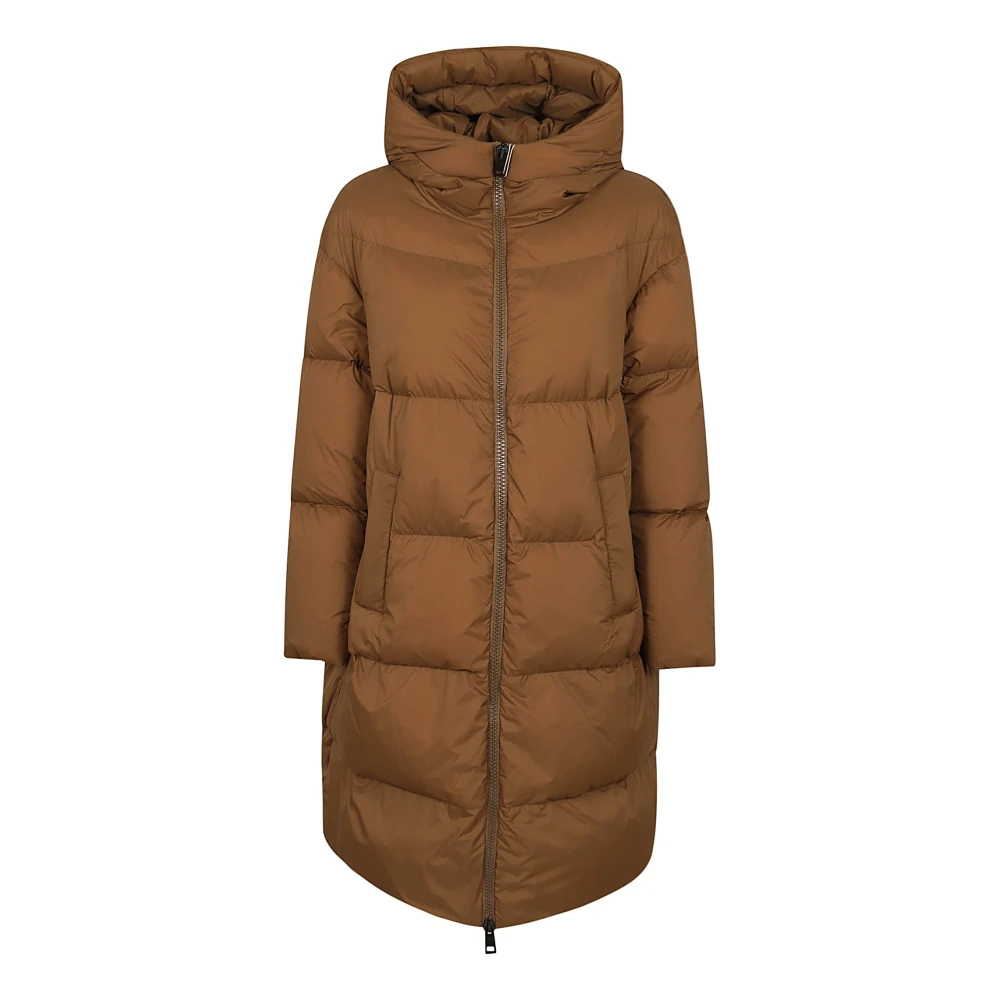 Herno Bruine Jas voor Vrouwen Elegante Stijl Brown Dames