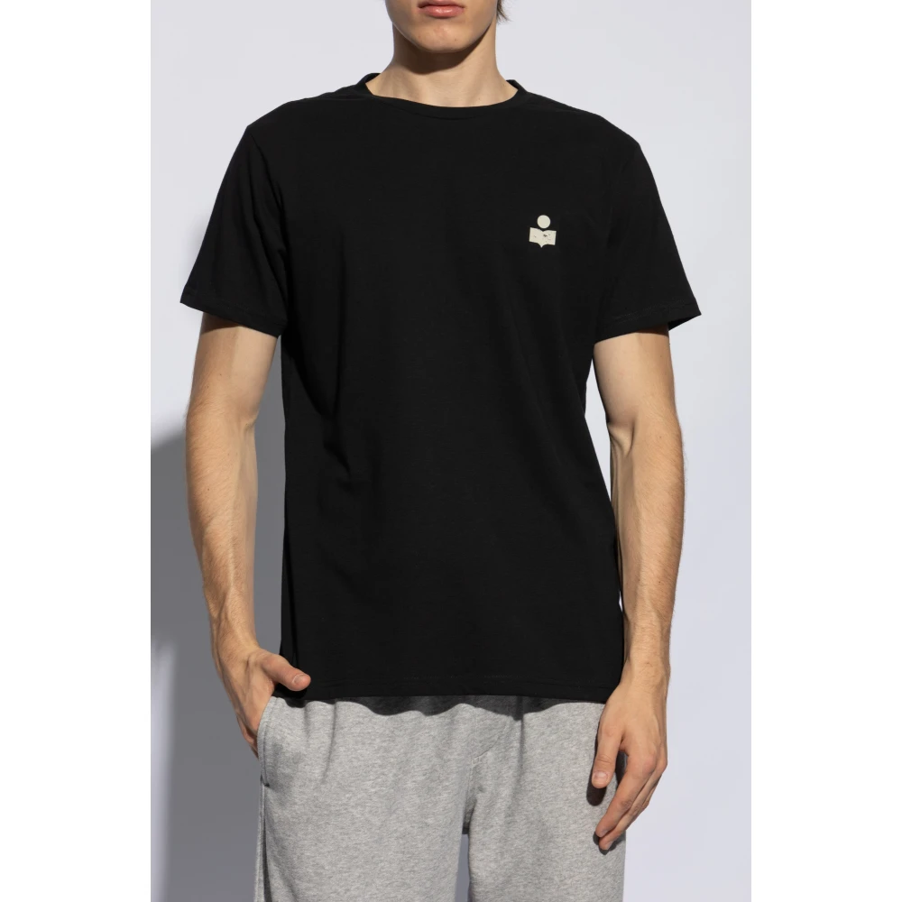 Isabel marant T-shirt 'Zafferh' Black Heren
