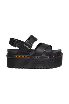 black-quad-sandals-with-softwair-footbed
