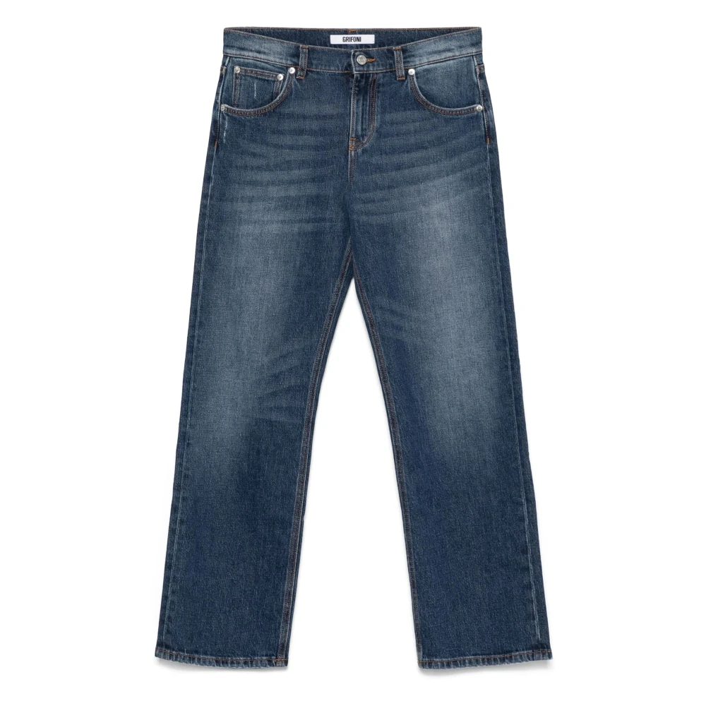 Jeans > Straight Jeans - - Mauro Grifoni - Modalova