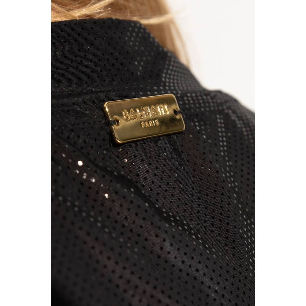 Balmain Strandjurk Black Dames