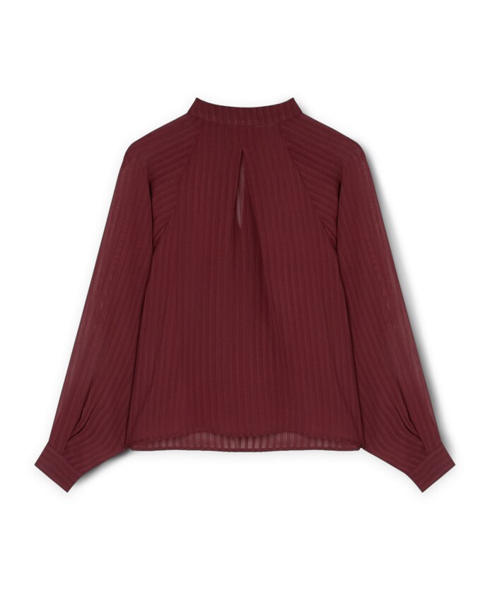 blouse-a-rayures-a-effet-devore