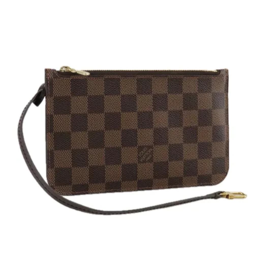 Louis Vuitton Vintage Pre-owned Canvas pouches Brown Dames