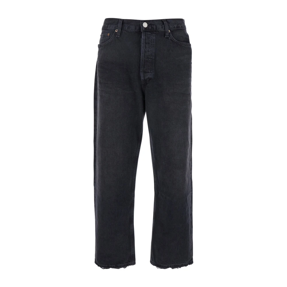 Agolde Vintage Zwart Katoen Vijf Zak Jeans Black Heren