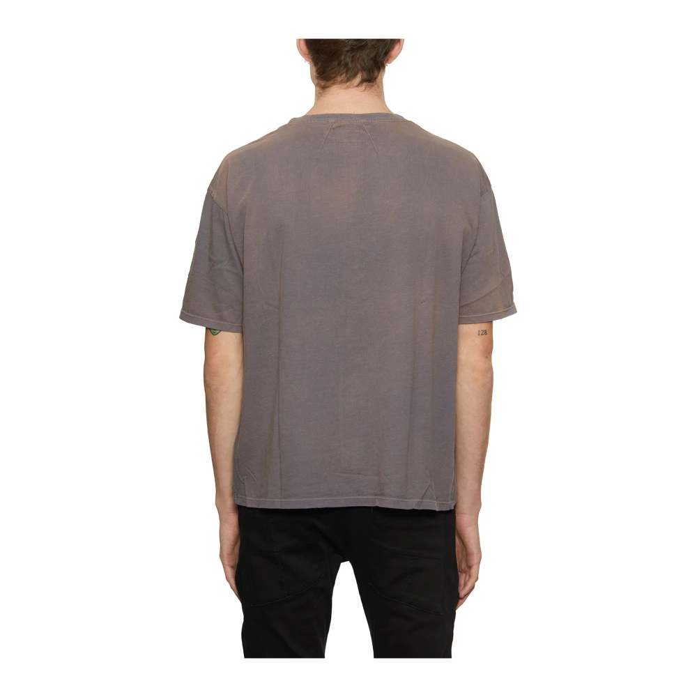 Rhude Racing Style Tee Gray Heren