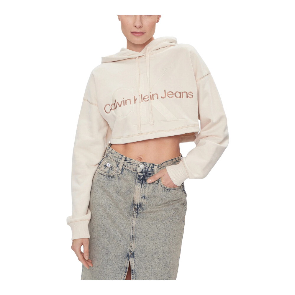 Sweat a capuche femme best sale calvin klein