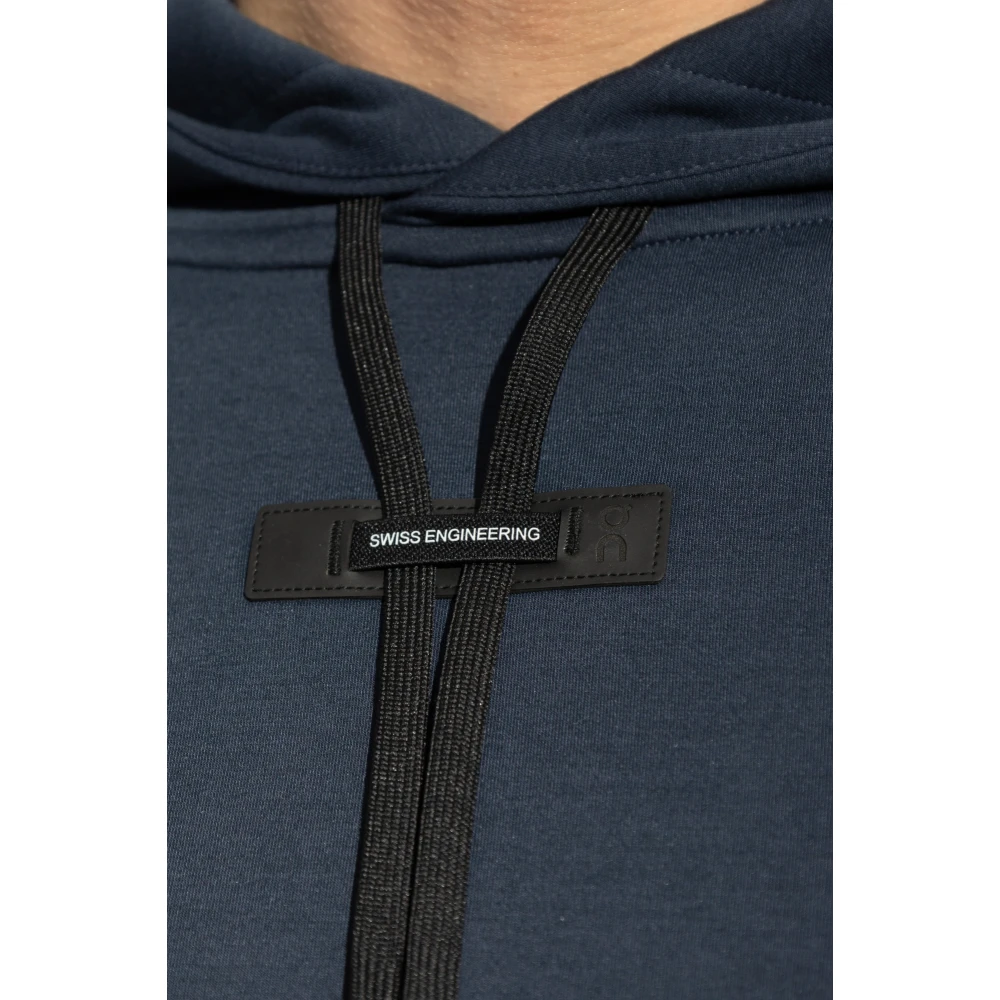 ON Running Hoodie uit de Zendaya Edit collectie Blue Heren
