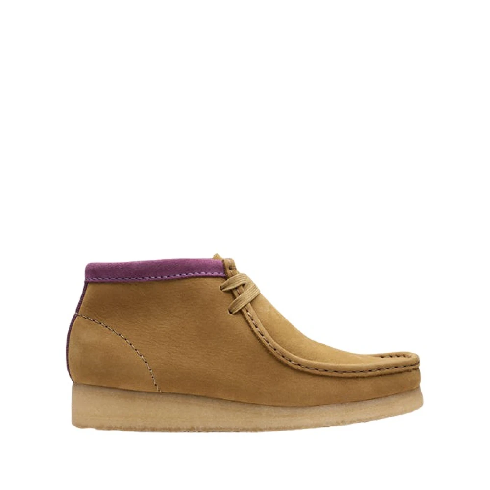 Clarks Women's Brown Wallabee Boot - Laced Shoes - 10 Uk - Shoes