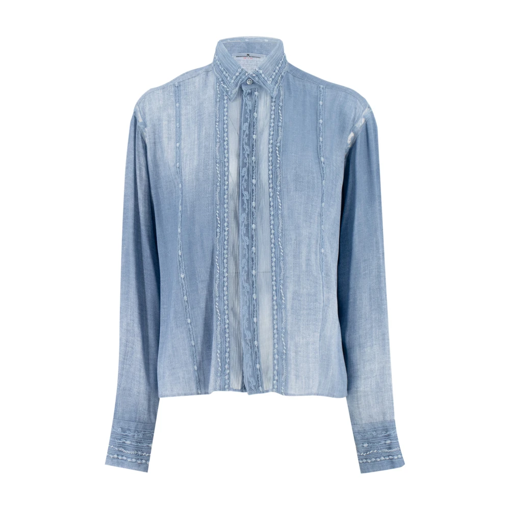 Blouses & Shirts > Denim Shirts - - Ermanno Scervino - Modalova