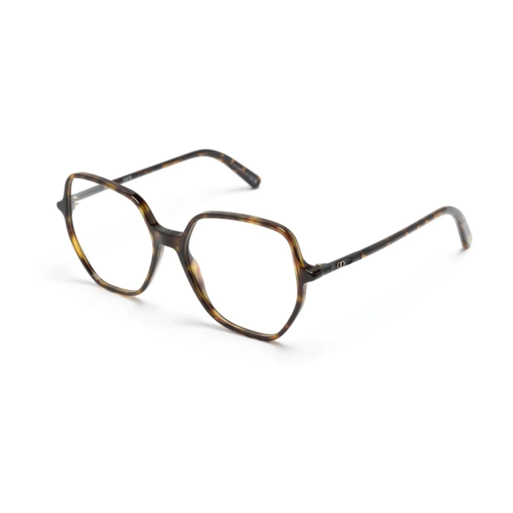 Dior Bruin Havana Optisch Frame 2000 Stijl Brown Dames