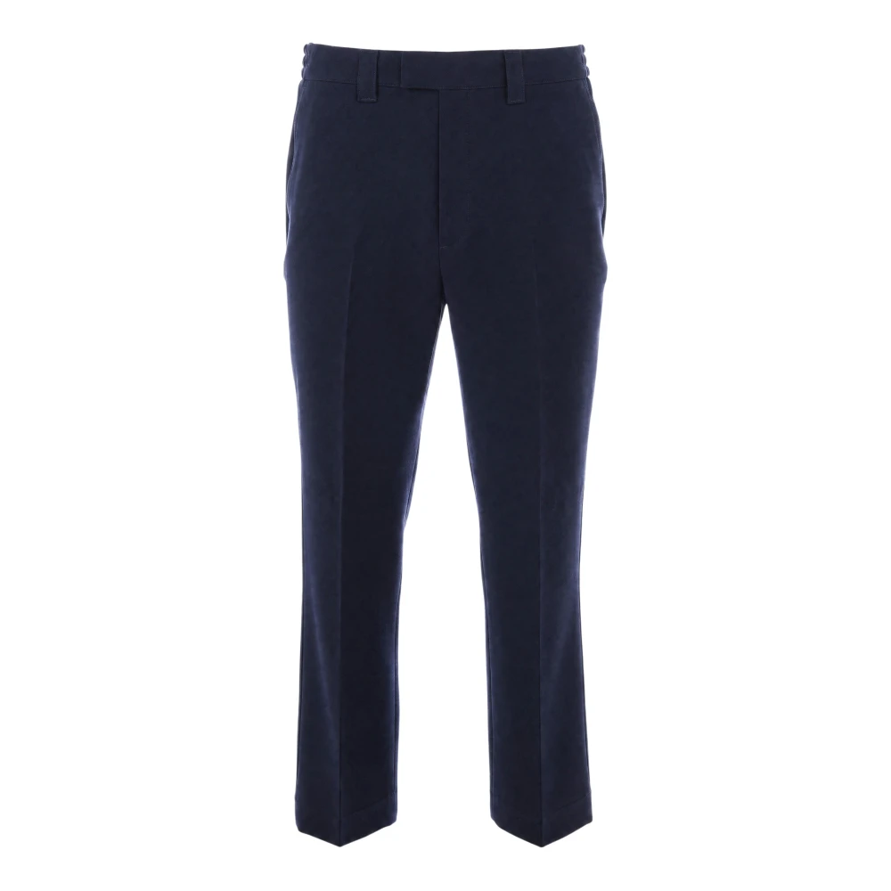 Paolo Pecora Uomo Blu - Pantaloni A Taglio Dritto - Trousers - Xl - Immagine 1