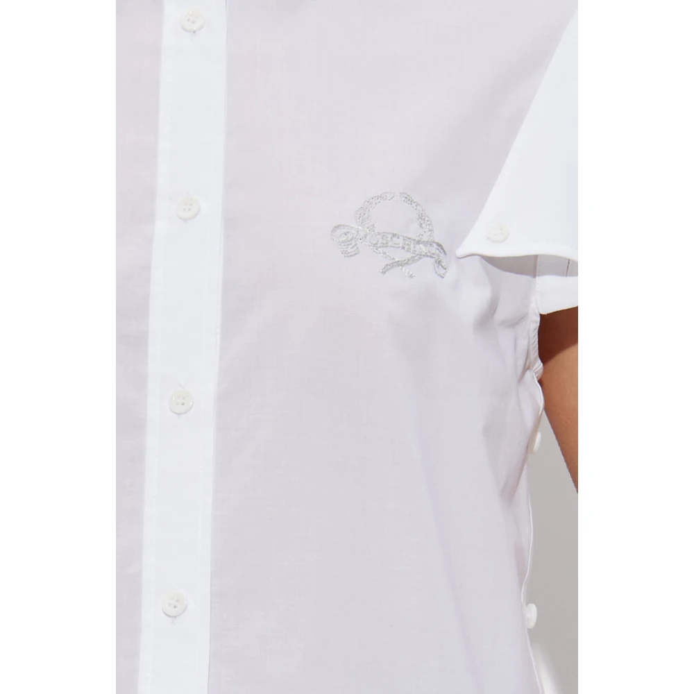 Moschino Mouwloos shirt White Dames