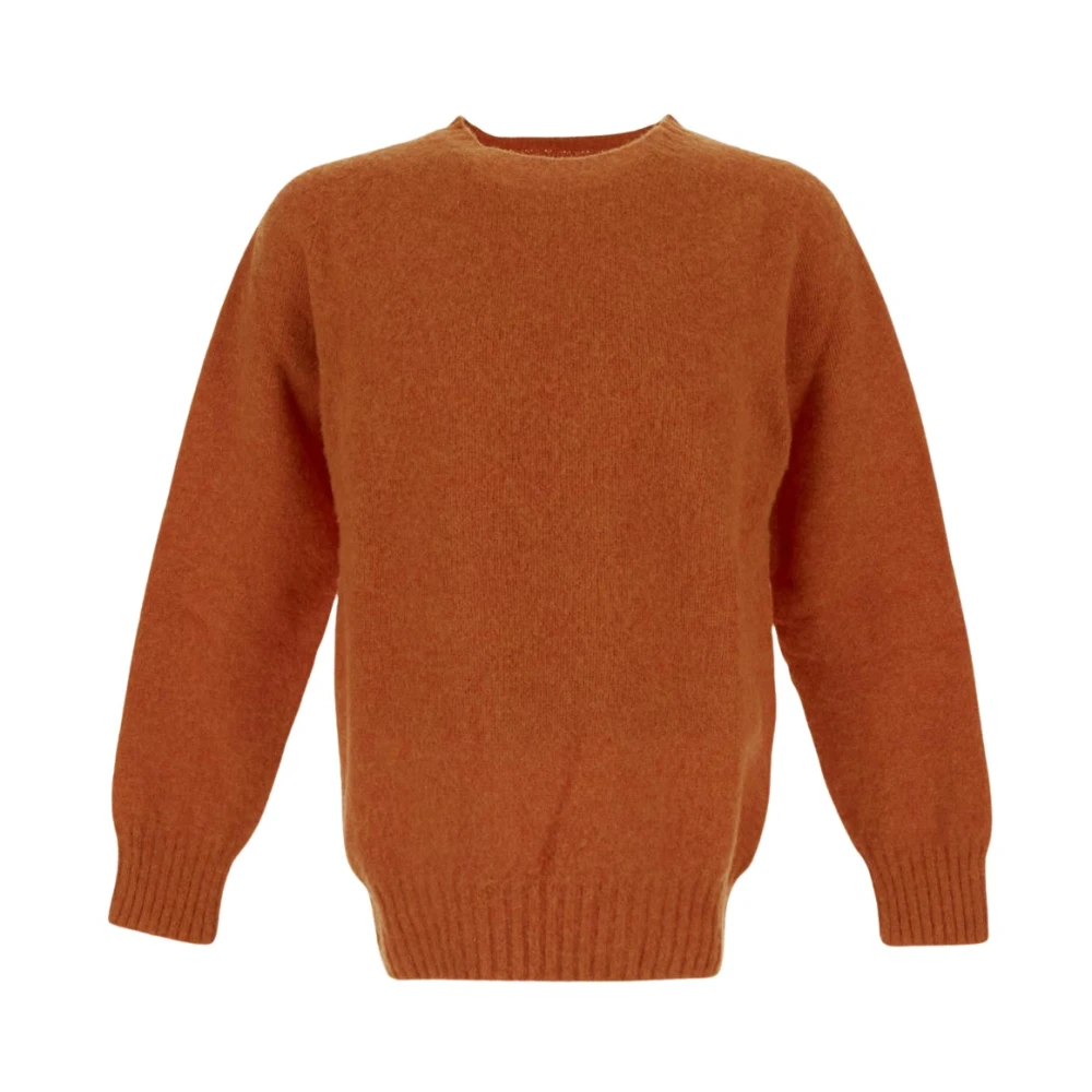 Howlin' Gezellige Wollen Trui Orange Heren
