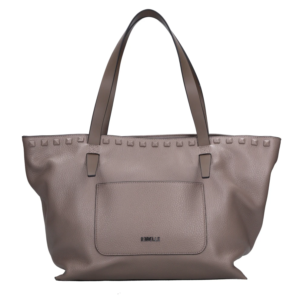 Rebelle Vrouw Bruin Tassen Dames, One Size, Leer, Satinetopo Tote Bag