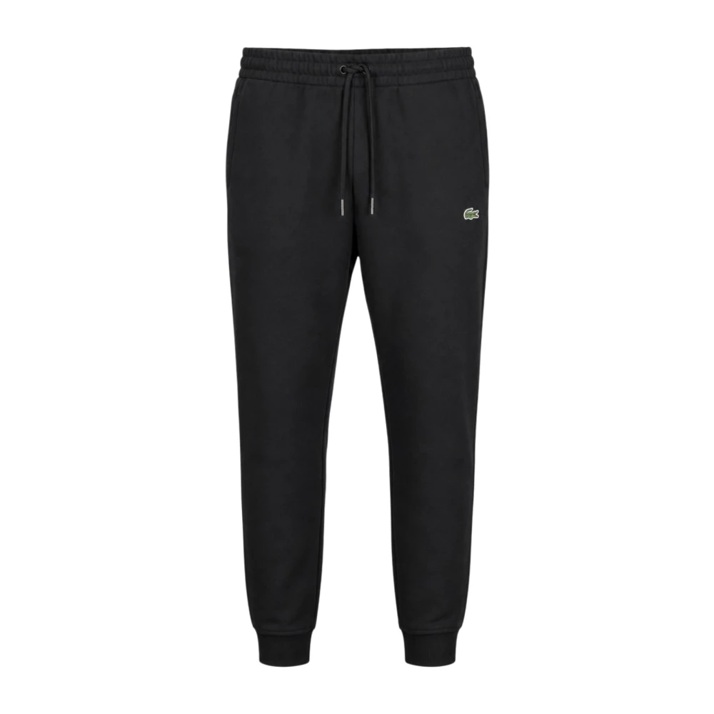 Lacoste Sweatpants, Male, 3XL, Tapered Joggers Black