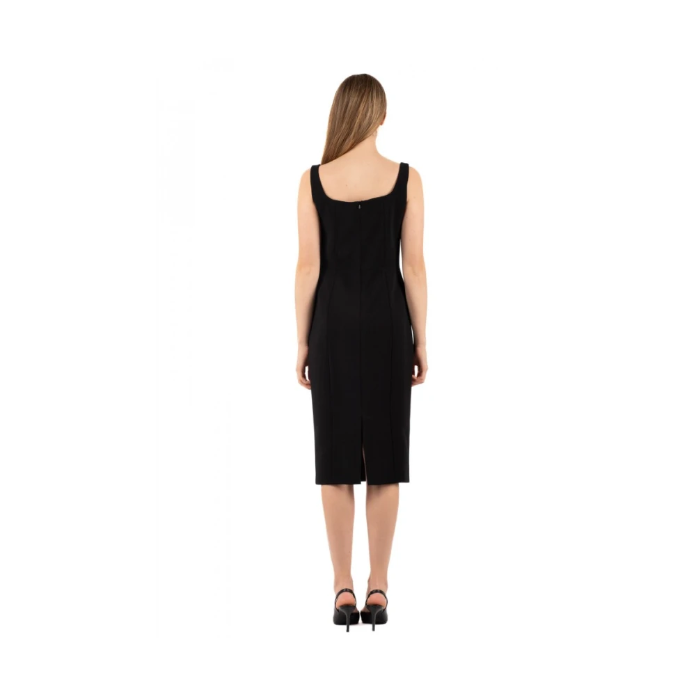 Max Mara Studio Elegante Jurk Studio Collectie Black Dames