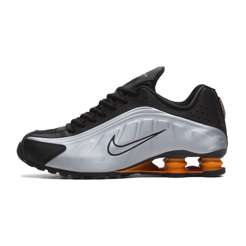 Nike Black Running Shoes, Male, 8 1/2 Uk, Shox R4