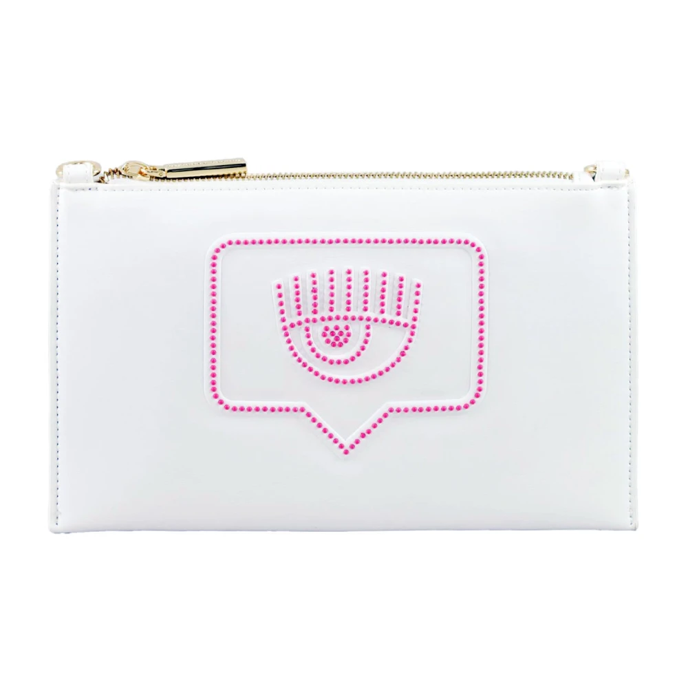 Chiara Ferragni Collection Stijlvolle PU Handtas White Dames