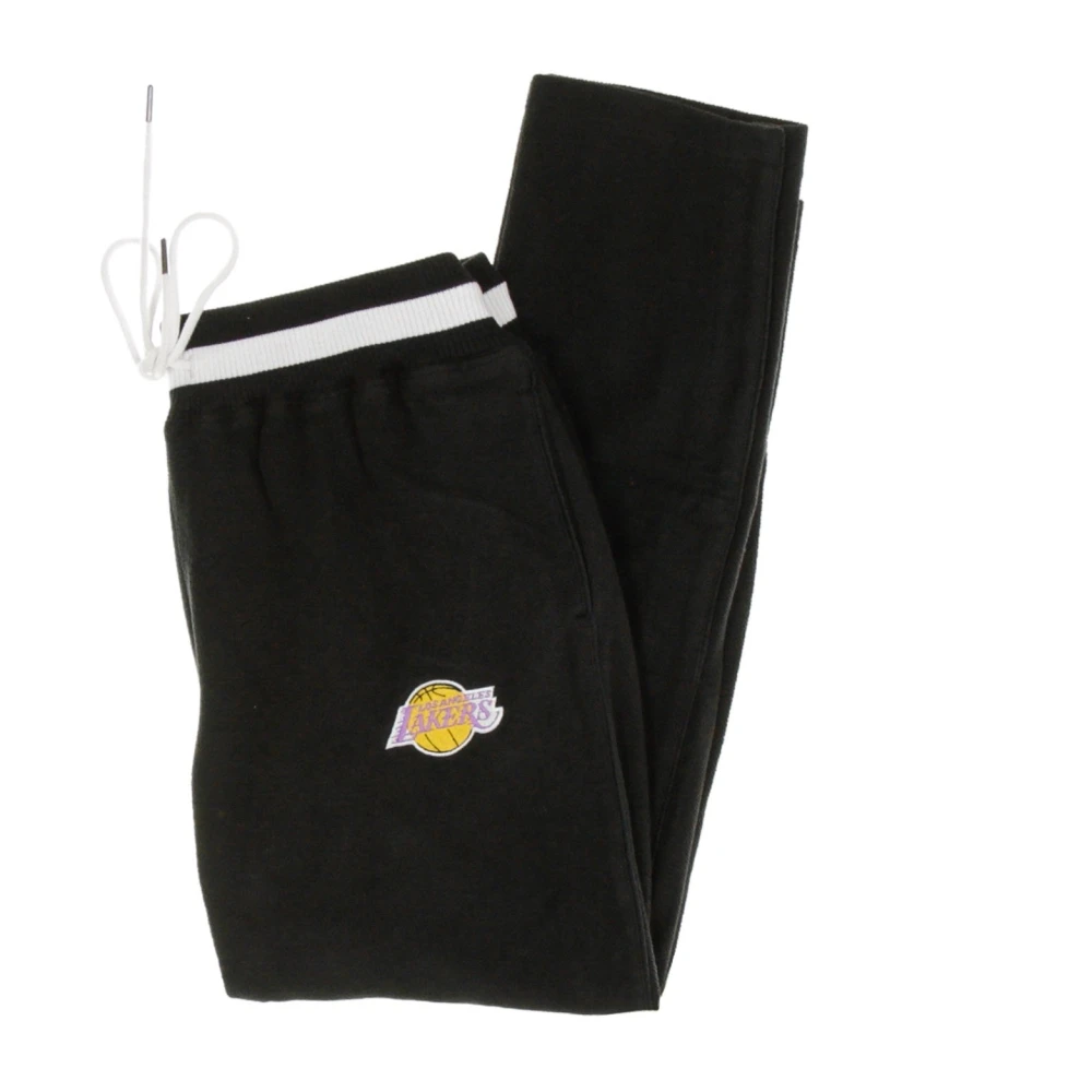 Mitchell & Ness Omgekeerde Fleece Tearaway Broek Black Heren