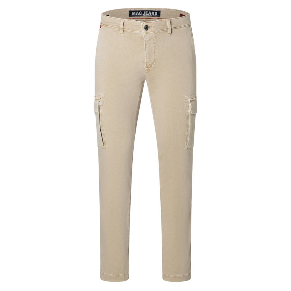 MAC Chino Broek Beige Heren