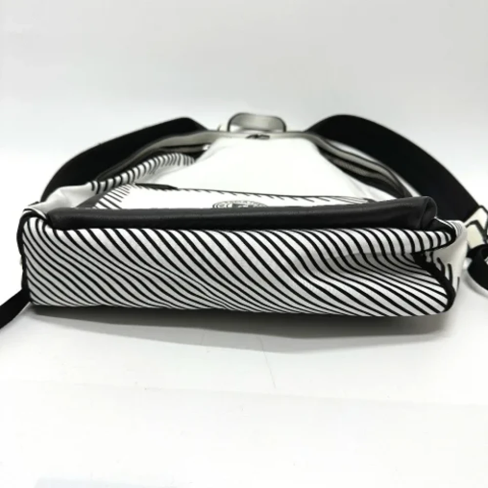 Fendi Vintage Pre-owned Canvas fendi-bags White Heren