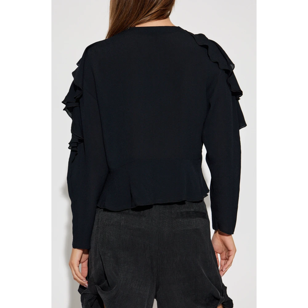 IRO Top 'Begonia' Black Dames