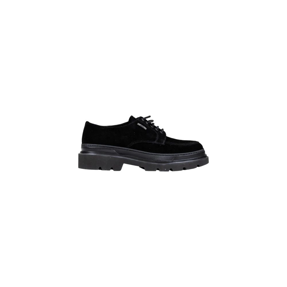 Antony Morato Men's Black Laced Shoes, 9 Uk, Elegant Derby Lace-Up Shoes