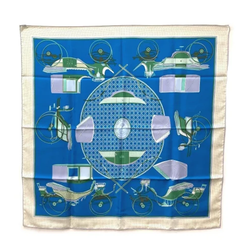 Pre-owned > Pre-owned Accessories > Pre-owned Scarves - - Hermès Vintage - Modalova