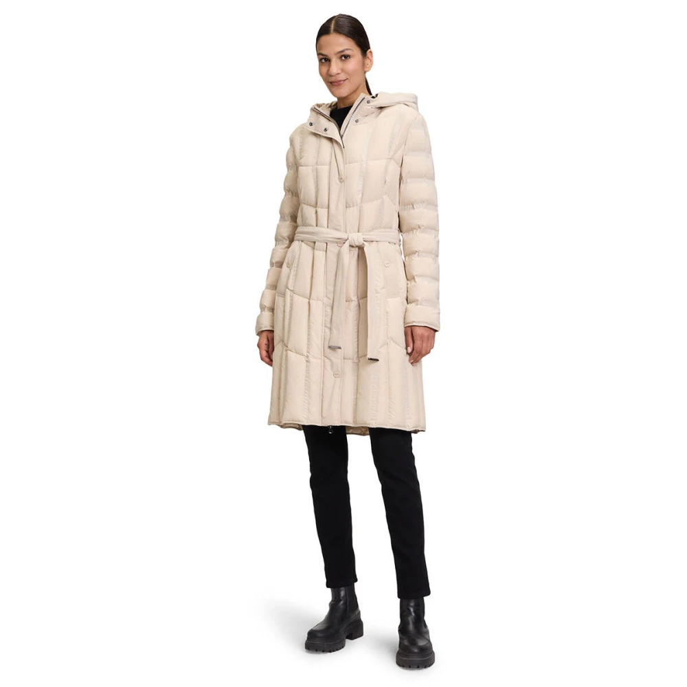 Betty Barclay Gewatteerde Jack Jacke Watte Beige Dames