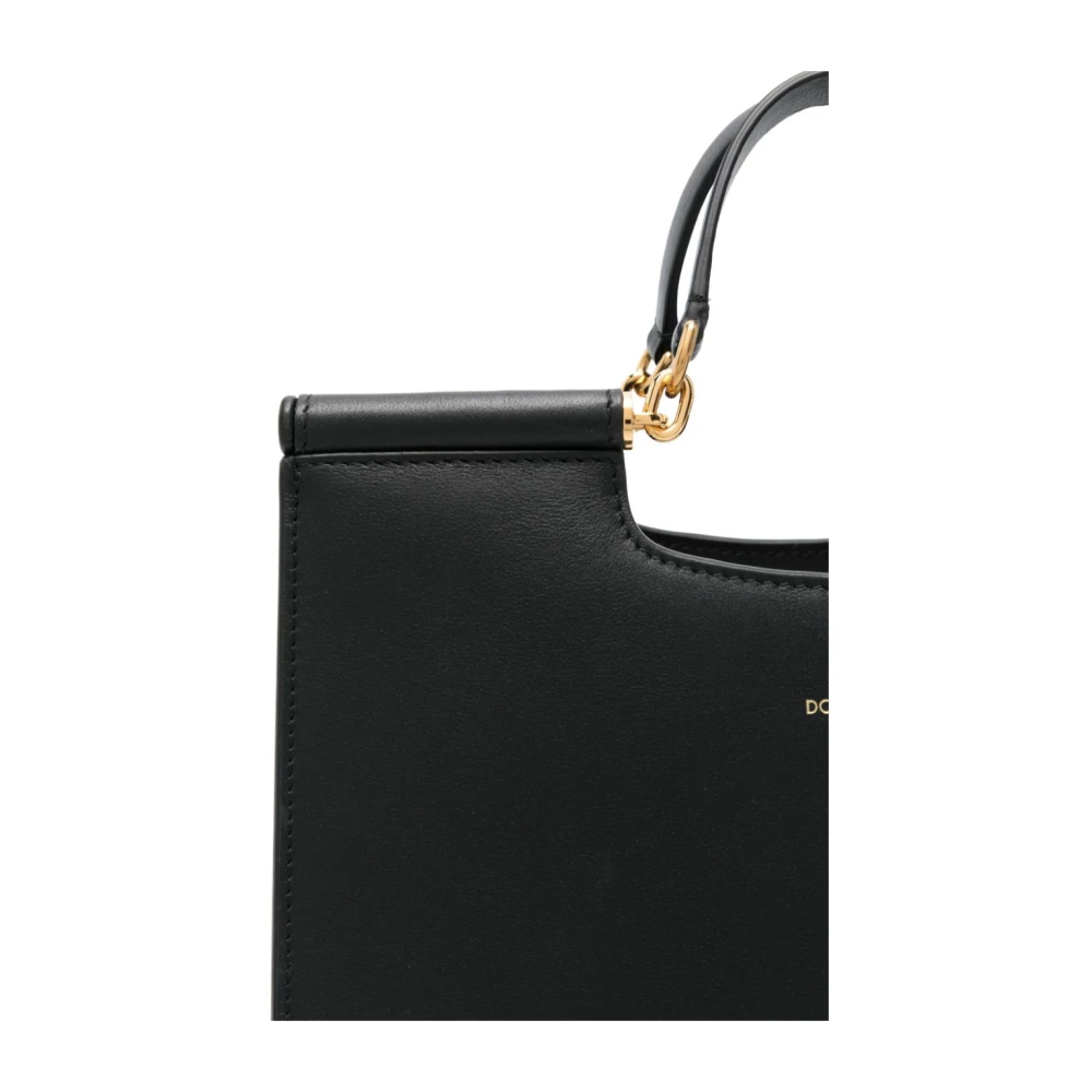 Dolce & Gabbana Zwarte schoudertas voor vrouwen Black Dames