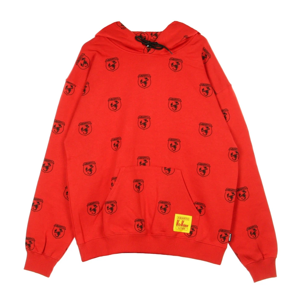Iuter Rode Scorpio Heren Hoodie Red Heren