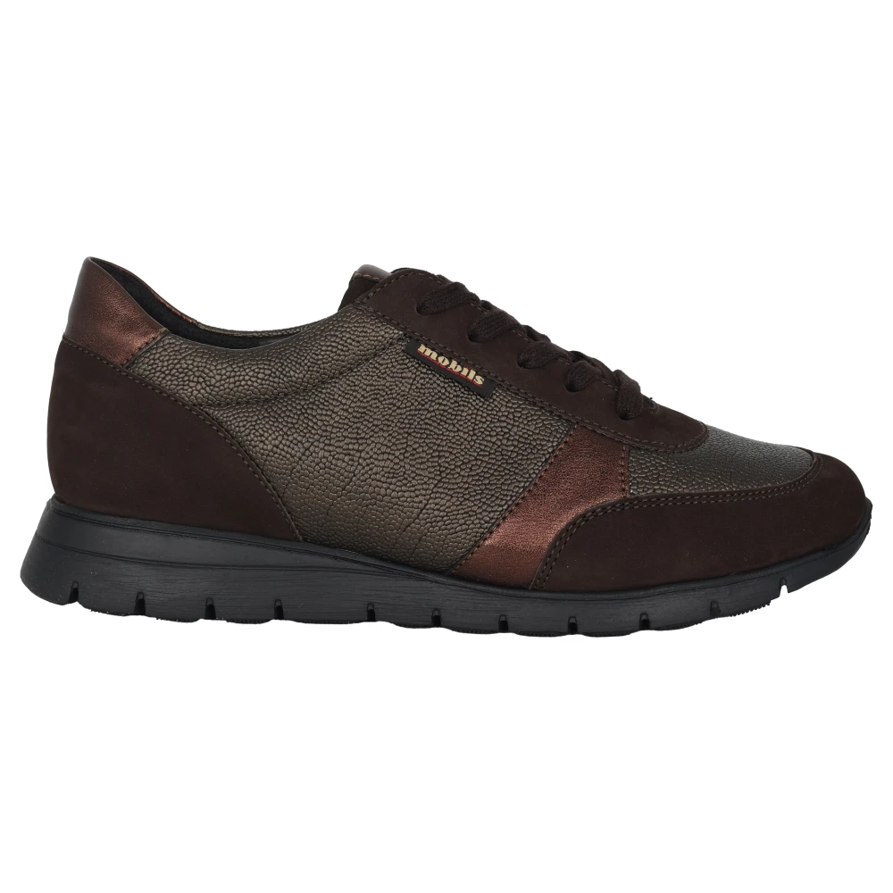 Mephisto Wijde Pasvorm Bruine Sneaker Dalilha Dames Schoenen