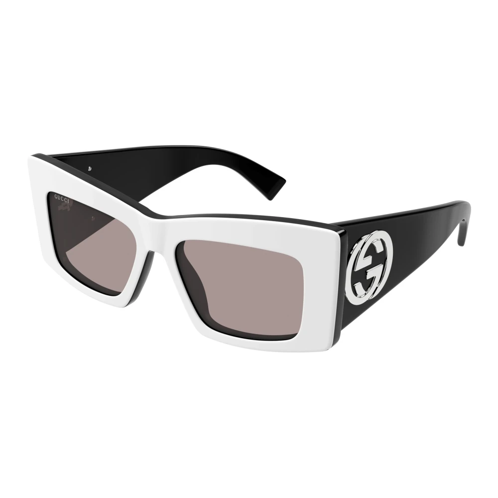 Gucci Women's White Sunglasses - Sunglasses - 53 Mm - Accessories