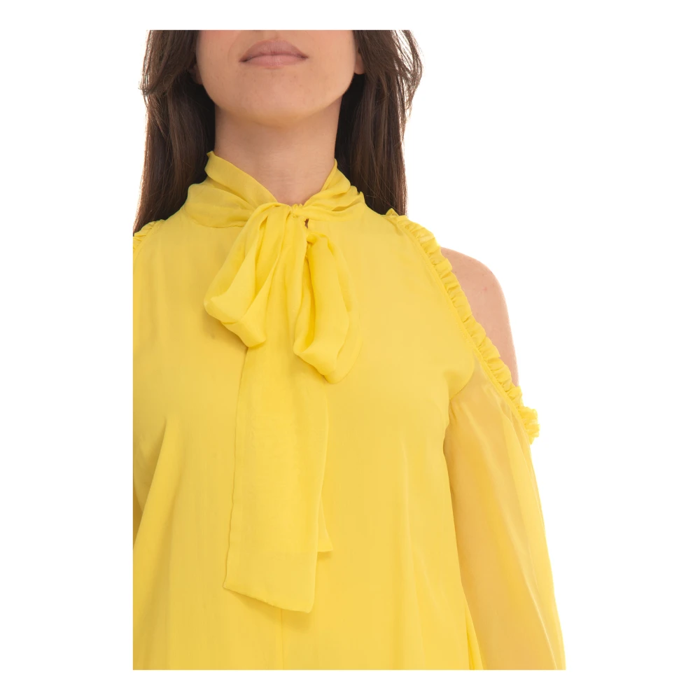 pinko Gamay sleeveless blouse Yellow Dames