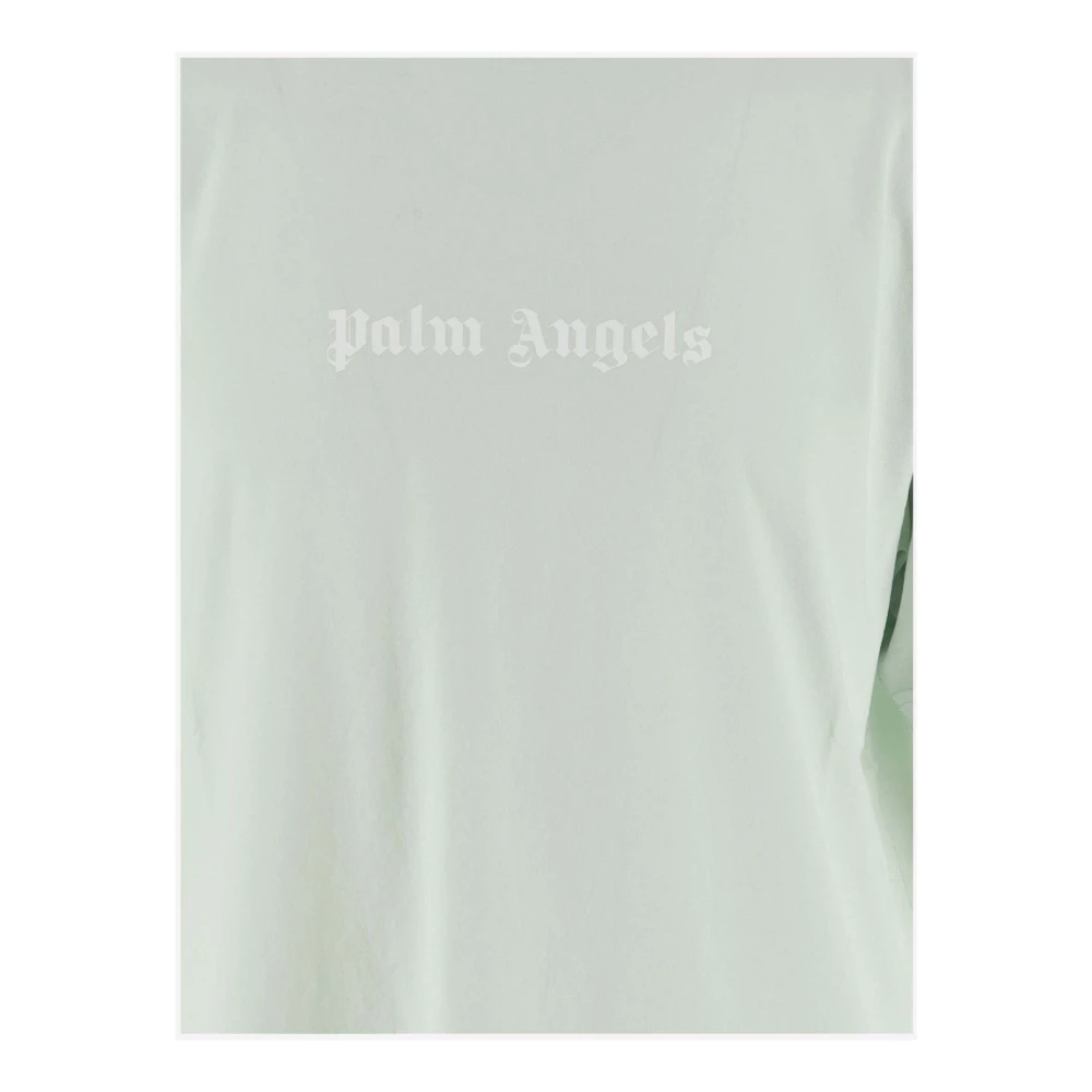 Palm Angels T-Shirts Green Heren