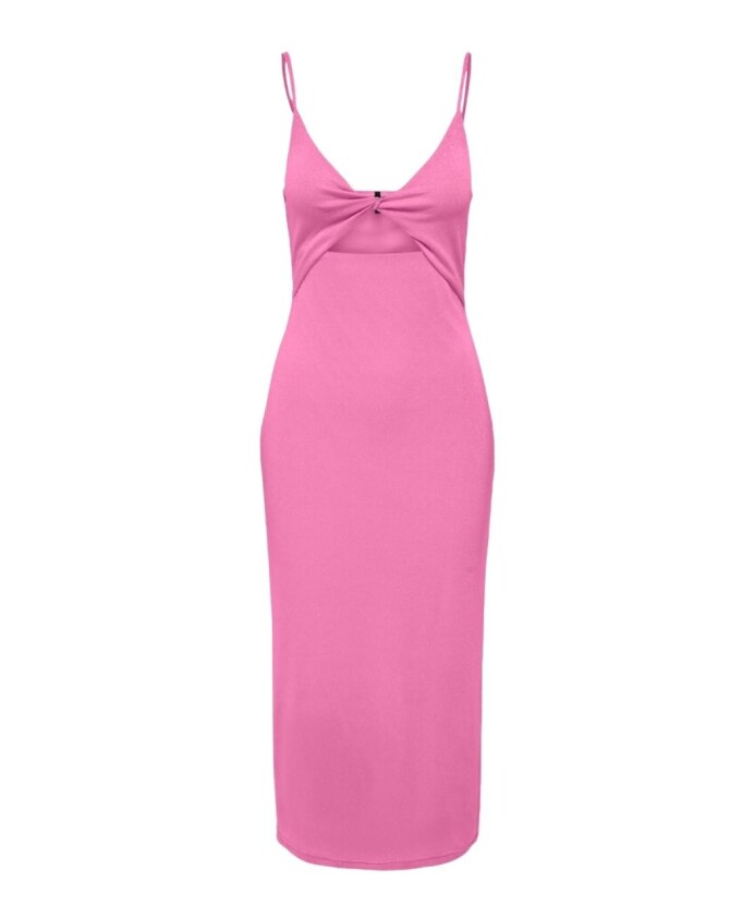 robe-une-epaule-rose-fuchsia