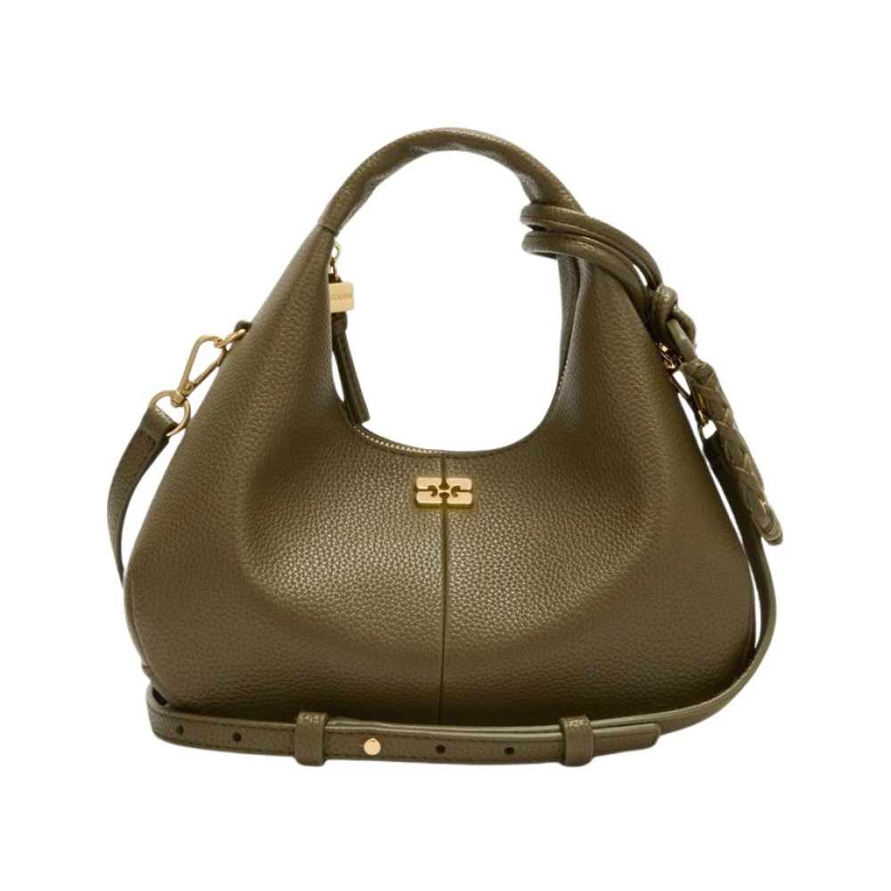Ganni , Handbags, Female, Green, One Size, Bags