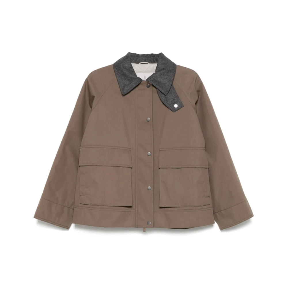 Jackets > Light Jackets - - Brunello Cucinelli - Modalova