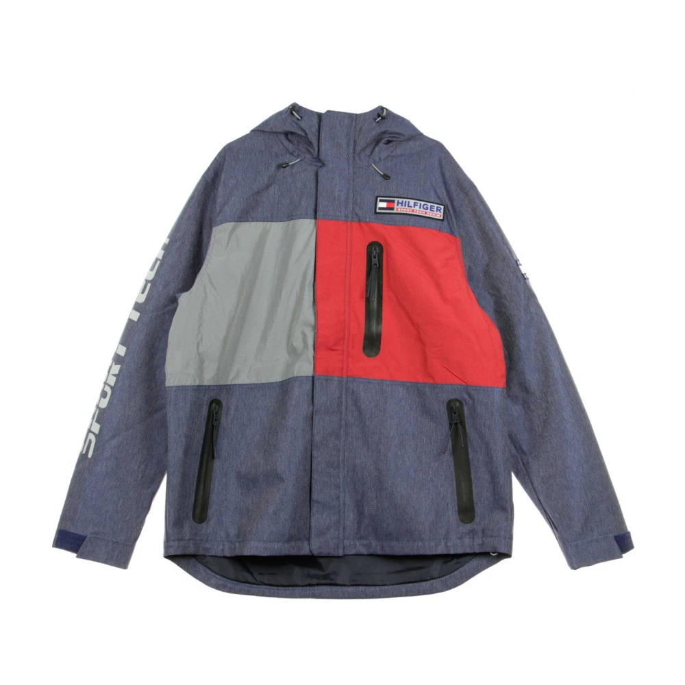 Tommy Hilfiger Sport Tech Denim Jack voor Heren Multicolor Heren
