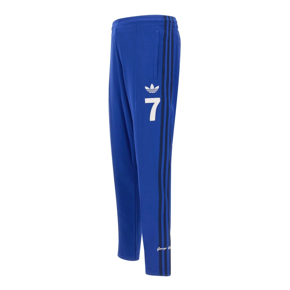 Adidas Sportieve Broek Blue Heren