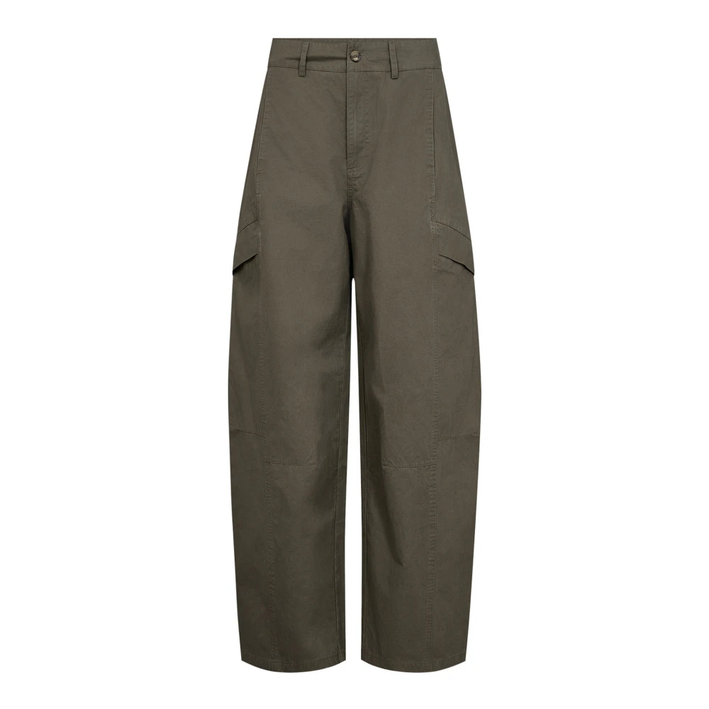 Co'couture Kvinno Grön Byxor Dam, Xl, Vida Byxor