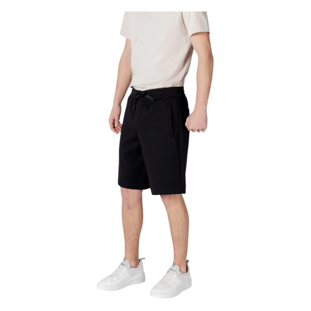 Armani Exchange Heren Sport Bermuda Shorts Black Heren