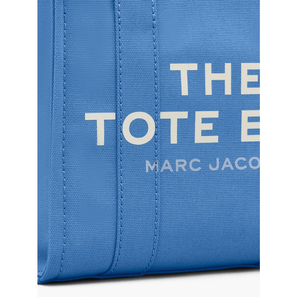 Marc Jacobs Lichtblauwe Tote tas met logo Blue Dames