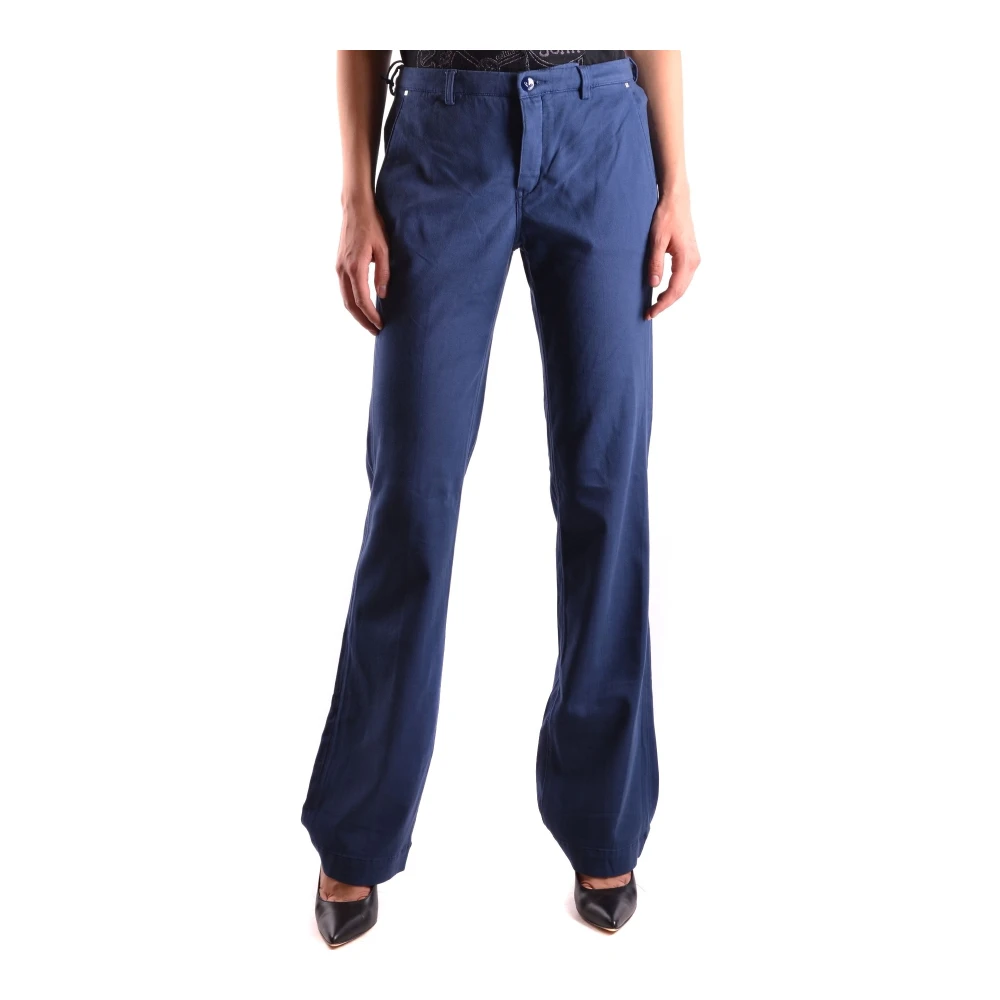 Jacob Cohën Women's Blue Wide Trousers - Wide Trousers - W27 - Trousers