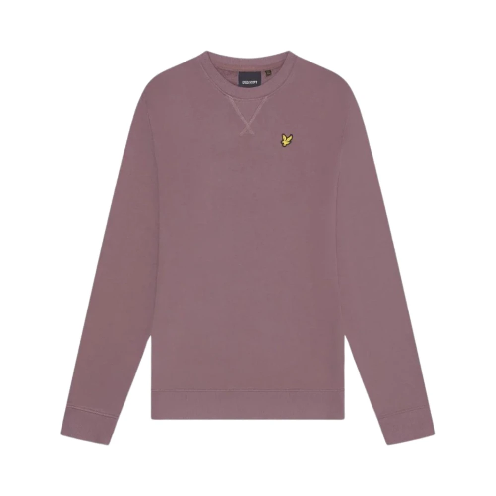Lyle & Scott Paarse Sweater Ml424Vog Purple Heren