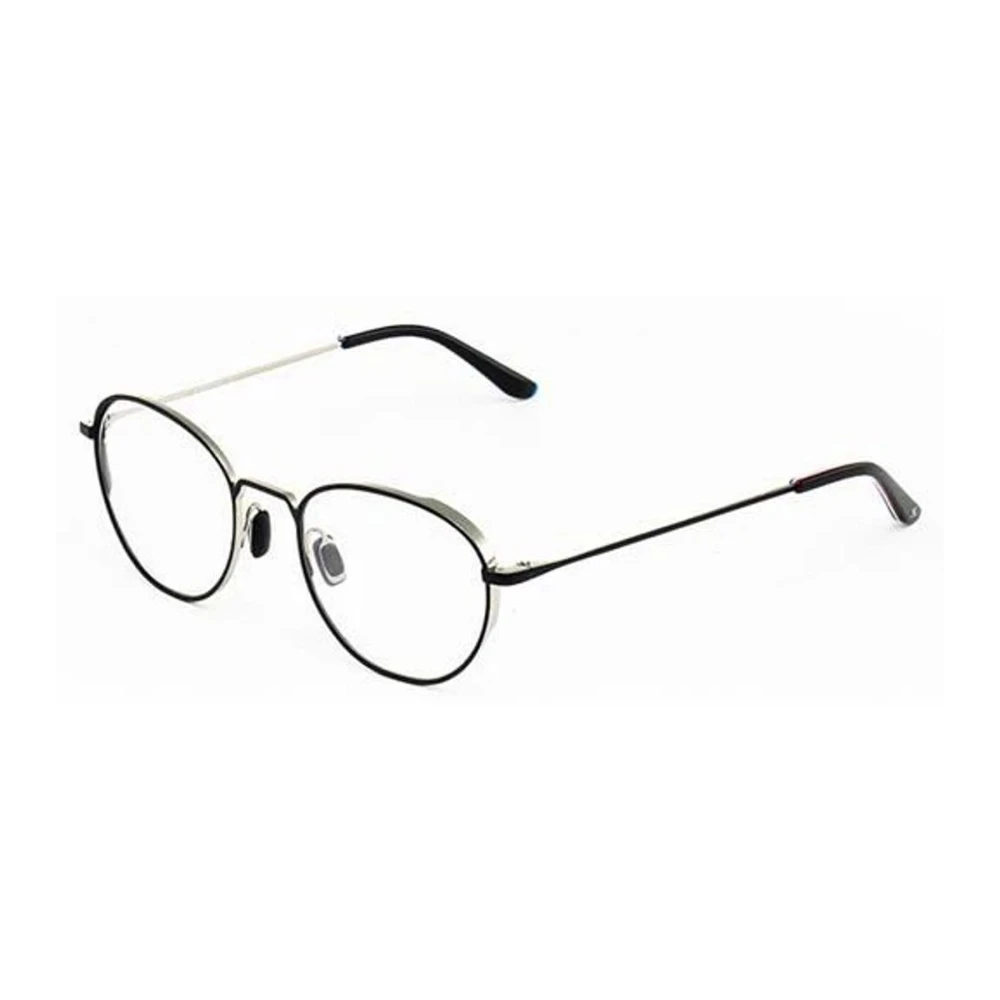 Vuarnet Zwarte Roestvrijstalen Clip On Frames Black Heren